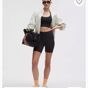 lululemon 6” biker shorts s4